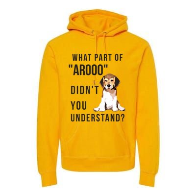 Chicky Beagles Beagles Gift Premium Hoodie