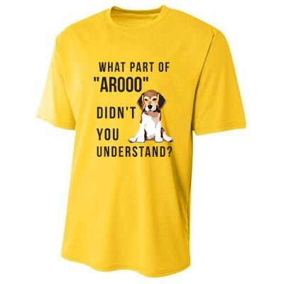 Chicky Beagles Beagles Gift Youth Performance Sprint T-Shirt