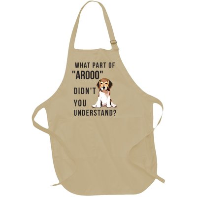 Chicky Beagles Beagles Gift Full-Length Apron With Pockets