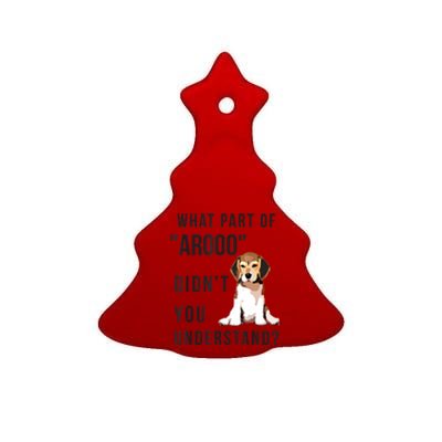 Chicky Beagles Beagles Gift Ceramic Tree Ornament