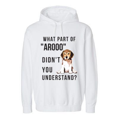 Chicky Beagles Beagles Gift Garment-Dyed Fleece Hoodie