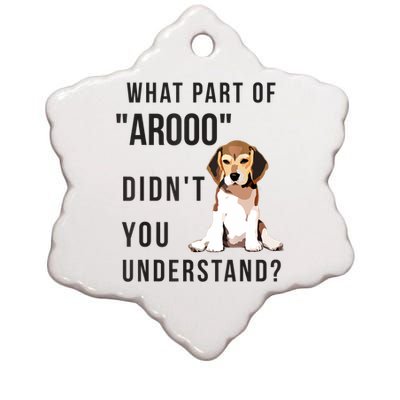 Chicky Beagles Beagles Gift Ceramic Star Ornament