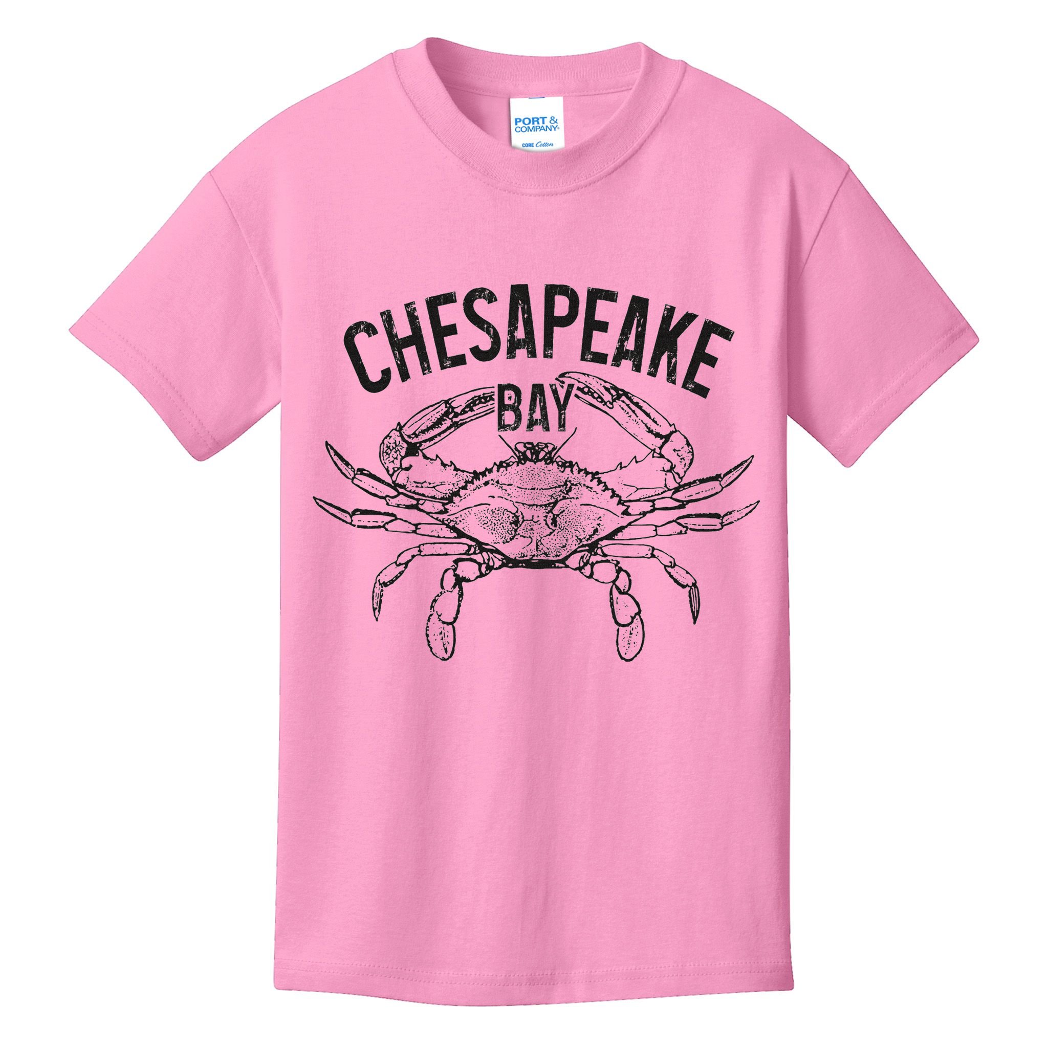 Chesapeake Bay Blue Crab Virginia Maryland Kids T-Shirt