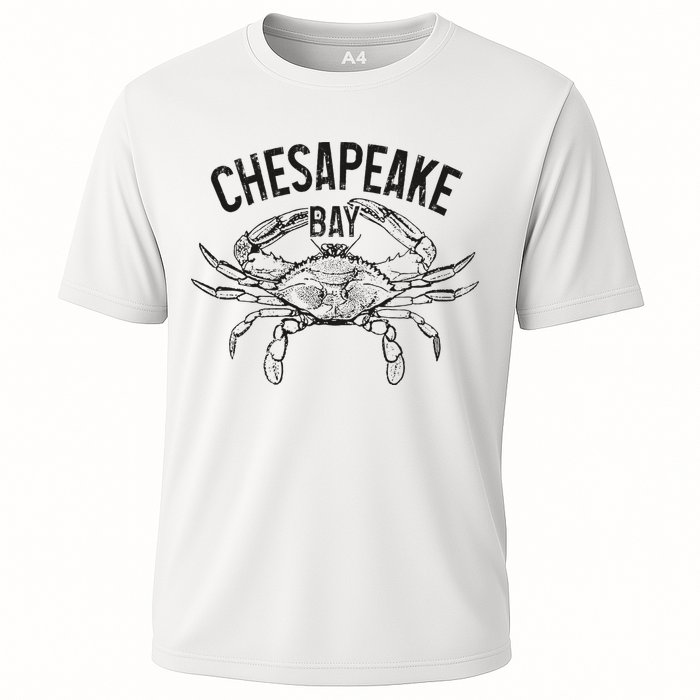Chesapeake Bay Blue Crab Virginia Maryland Cooling Performance Crew T-Shirt