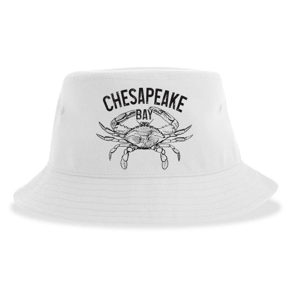 Chesapeake Bay Blue Crab Virginia Maryland Sustainable Bucket Hat