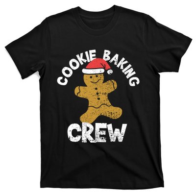 Cookie Baking Crew Christmas Gingerbread T-Shirt