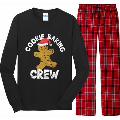 Cookie Baking Crew Christmas Gingerbread Long Sleeve Pajama Set