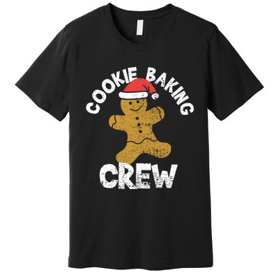 Cookie Baking Crew Christmas Gingerbread Premium T-Shirt