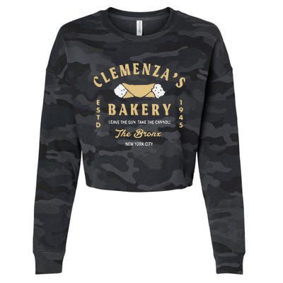 ClemenzaS Bakery Cropped Pullover Crew