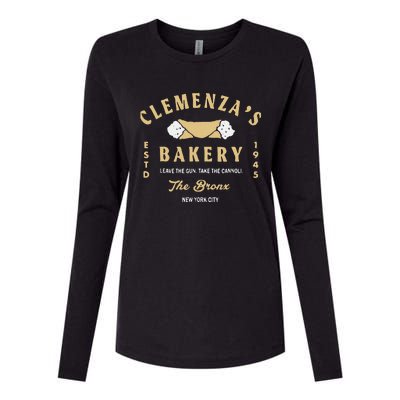 ClemenzaS Bakery Womens Cotton Relaxed Long Sleeve T-Shirt