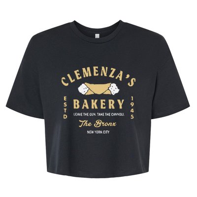 ClemenzaS Bakery Bella+Canvas Jersey Crop Tee