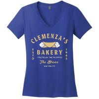 ClemenzaS Bakery Women's V-Neck T-Shirt