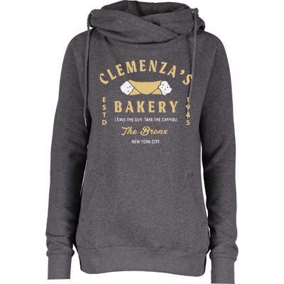 ClemenzaS Bakery Womens Funnel Neck Pullover Hood