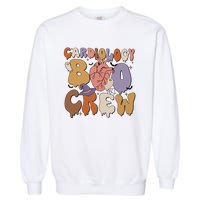 Cardiology Boo Crew Funny Halloween Spooky Garment-Dyed Sweatshirt