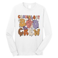 Cardiology Boo Crew Funny Halloween Spooky Long Sleeve Shirt