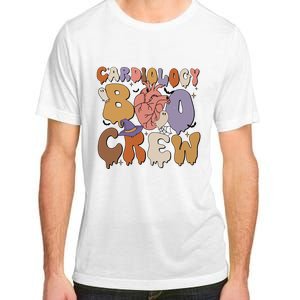 Cardiology Boo Crew Funny Halloween Spooky Adult ChromaSoft Performance T-Shirt