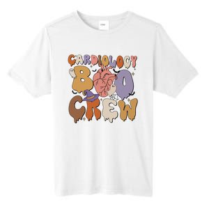 Cardiology Boo Crew Funny Halloween Spooky Tall Fusion ChromaSoft Performance T-Shirt