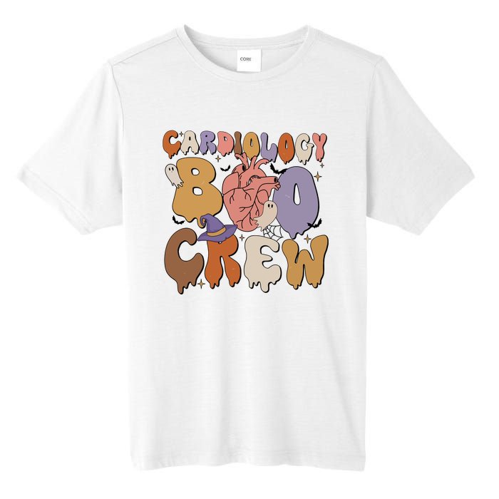 Cardiology Boo Crew Funny Halloween Spooky Tall Fusion ChromaSoft Performance T-Shirt