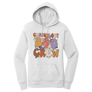 Cardiology Boo Crew Funny Halloween Spooky Women's Pullover Hoodie