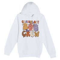 Cardiology Boo Crew Funny Halloween Spooky Premium Pullover Hoodie