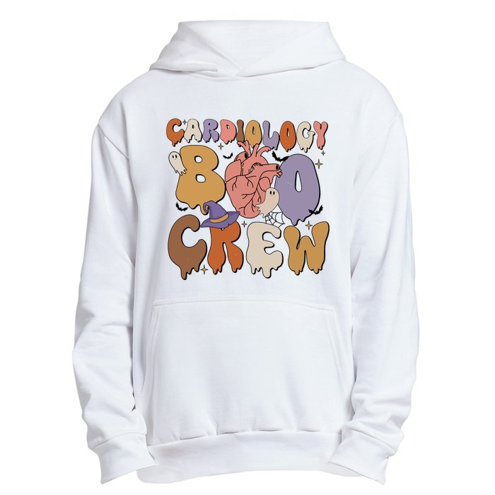 Cardiology Boo Crew Funny Halloween Spooky Urban Pullover Hoodie