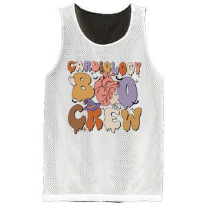 Cardiology Boo Crew Funny Halloween Spooky Mesh Reversible Basketball Jersey Tank