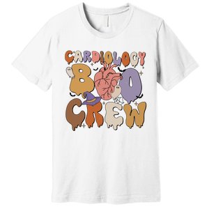 Cardiology Boo Crew Funny Halloween Spooky Premium T-Shirt