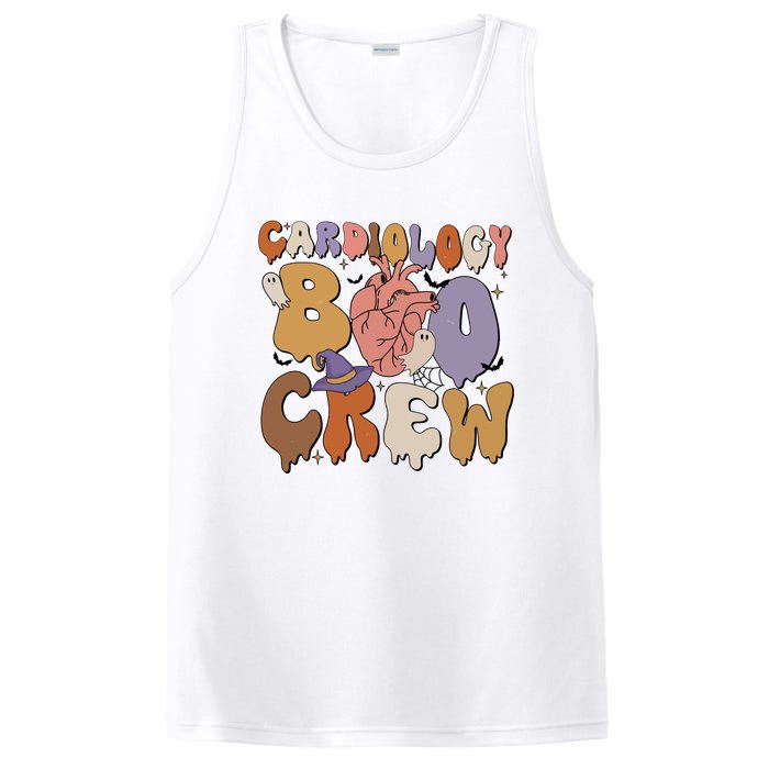 Cardiology Boo Crew Funny Halloween Spooky PosiCharge Competitor Tank