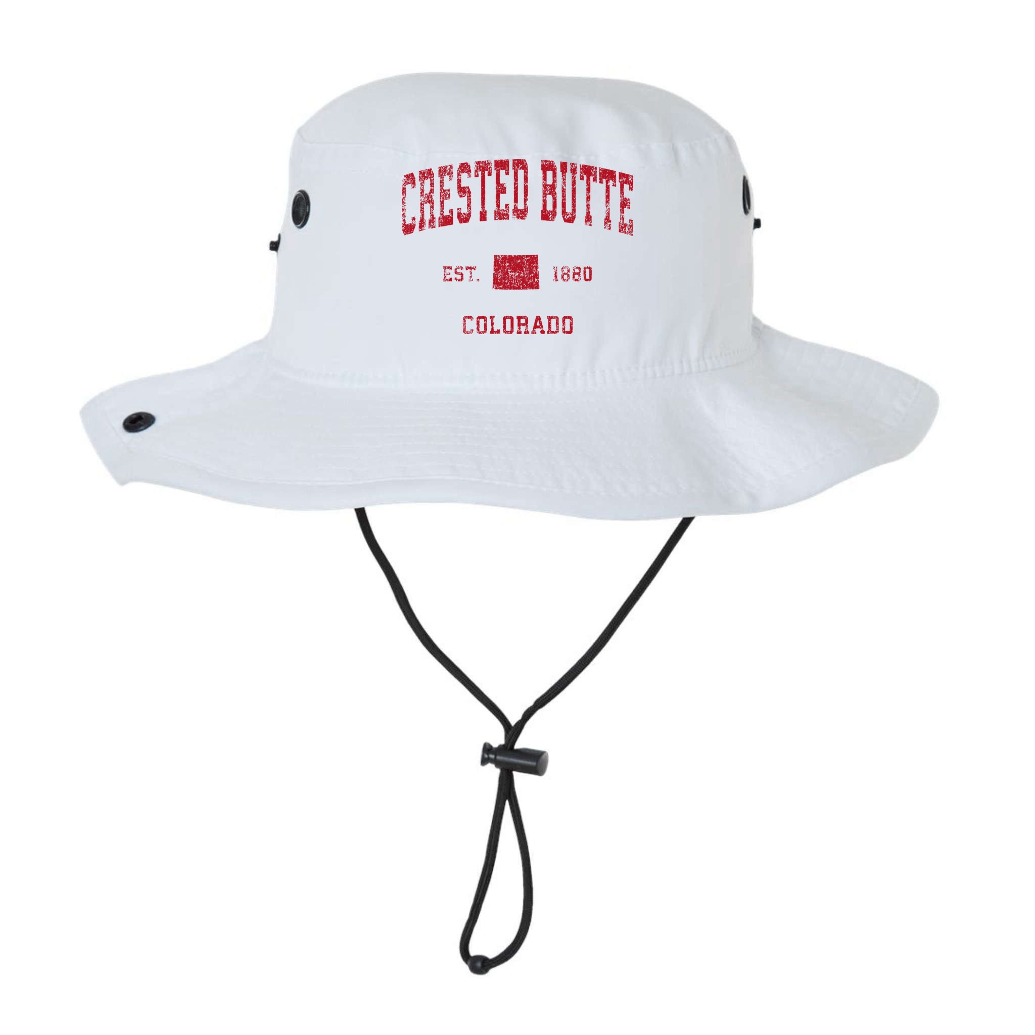 Crested Butte Colorado Co Vintage Sports Bucket Hat