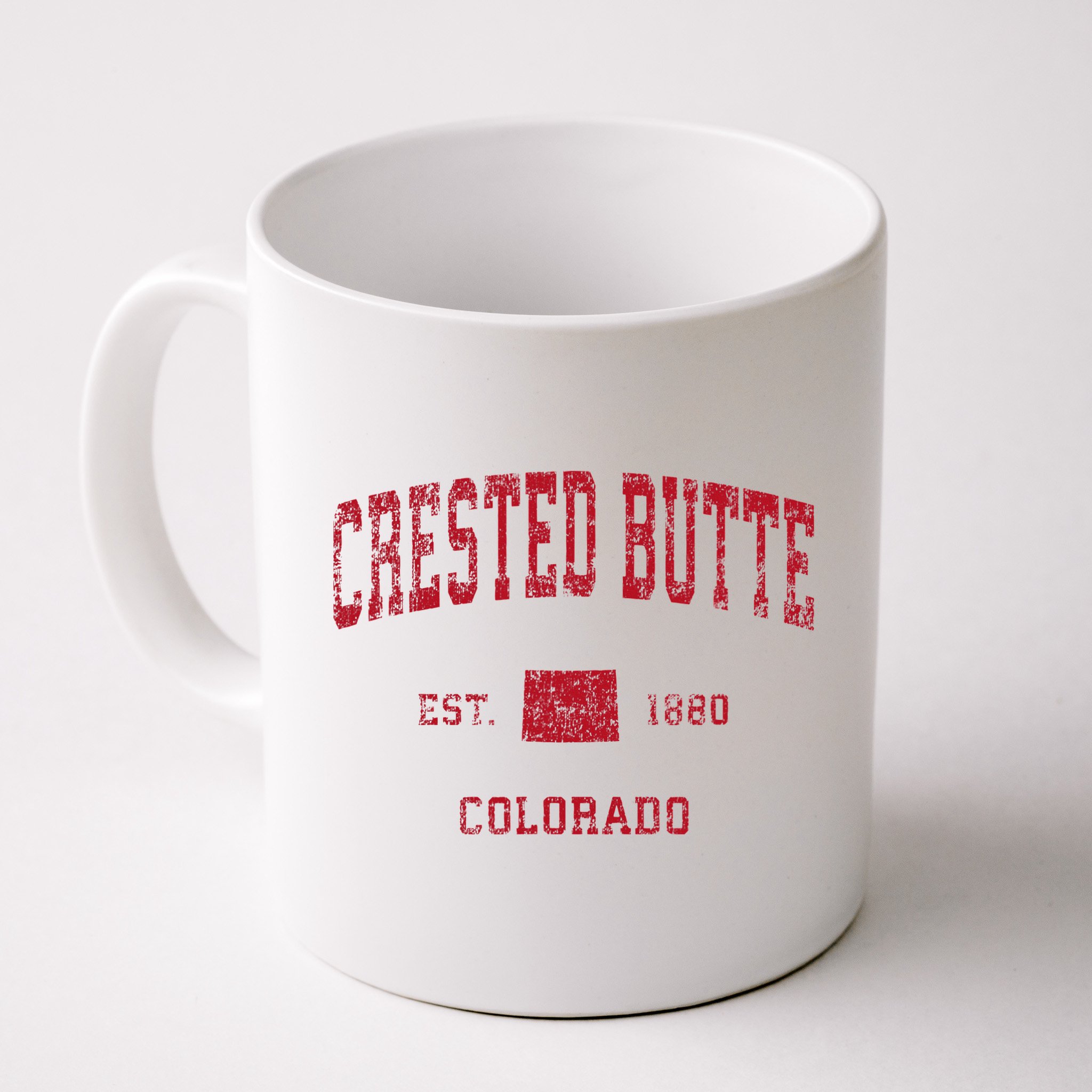 Crested Butte Colorado Co Vintage Sports Mug