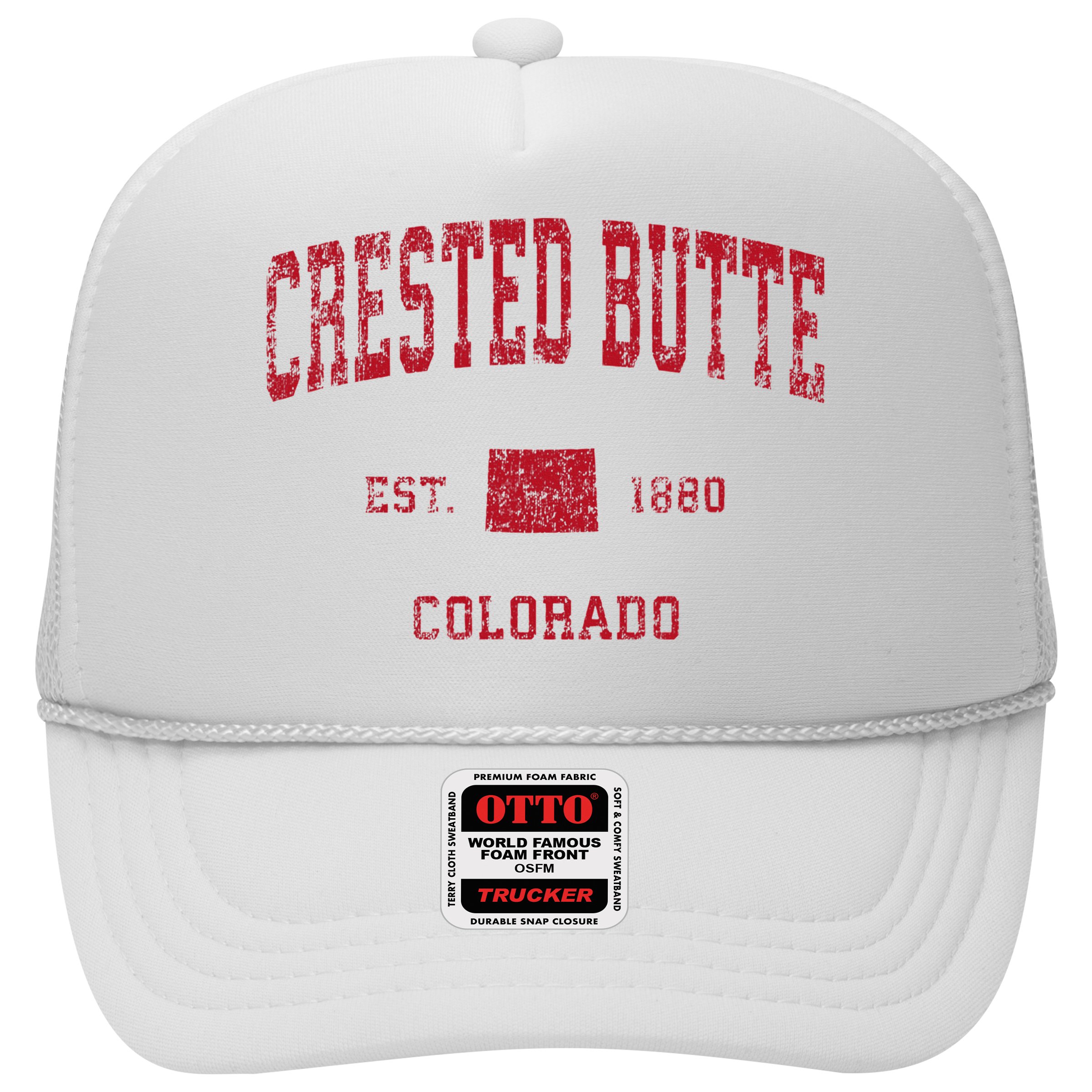 Crested Butte Colorado Co Vintage Sports Hat