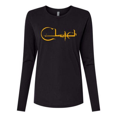 Clutch Band Womens Cotton Relaxed Long Sleeve T-Shirt