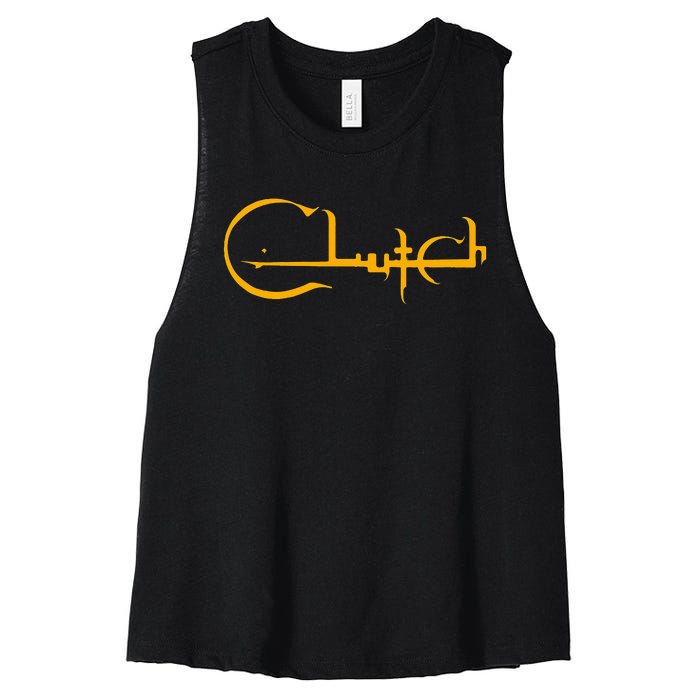 Clutch Band Women's Racerback Cropped Tank