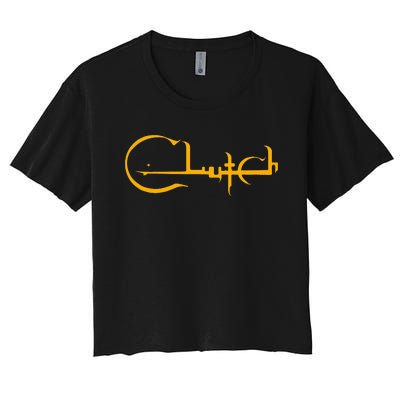 Clutch Band Women's Crop Top Tee