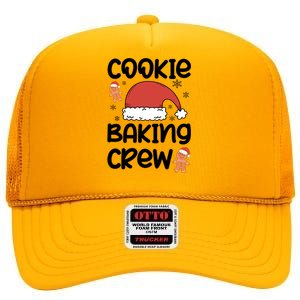 Cookie Baking Crew Christmas Family Matching Xmas Party Gift High Crown Mesh Back Trucker Hat