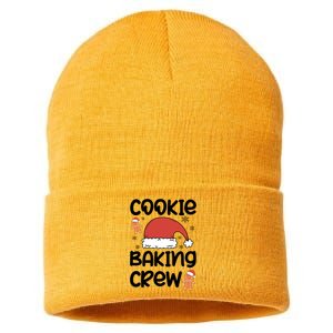 Cookie Baking Crew Christmas Family Matching Xmas Party Gift Sustainable Knit Beanie