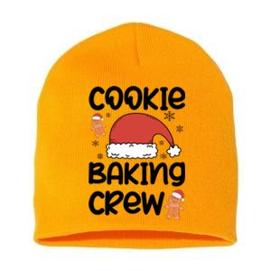 Cookie Baking Crew Christmas Family Matching Xmas Party Gift Short Acrylic Beanie