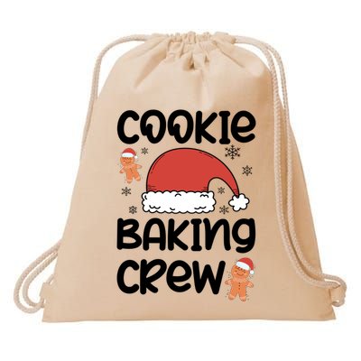 Cookie Baking Crew Christmas Family Matching Xmas Party Gift Drawstring Bag