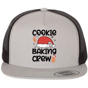 Cookie Baking Crew Christmas Family Matching Xmas Party Gift Flat Bill Trucker Hat