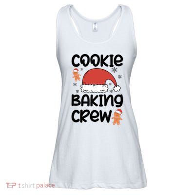 Cookie Baking Crew Christmas Family Matching Xmas Party Gift Ladies Essential Flowy Tank