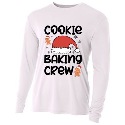 Cookie Baking Crew Christmas Family Matching Xmas Party Gift Cooling Performance Long Sleeve Crew