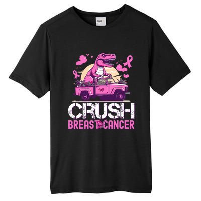 Crush Breast Cancer Awareness Monster Truck Tall Fusion ChromaSoft Performance T-Shirt