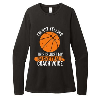 Cool Basketball Coach Basketball Coaching Voice Womens CVC Long Sleeve Shirt