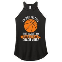 Cool Basketball Coach Basketball Coaching Voice Women's Perfect Tri Rocker Tank