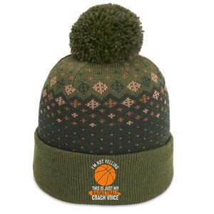 Cool Basketball Coach Basketball Coaching Voice The Baniff Cuffed Pom Beanie