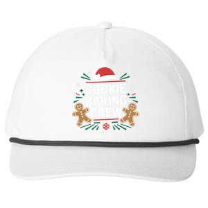 Cookie Baking Crew Funny Xmas Baking Lover Christmas Snapback Five-Panel Rope Hat