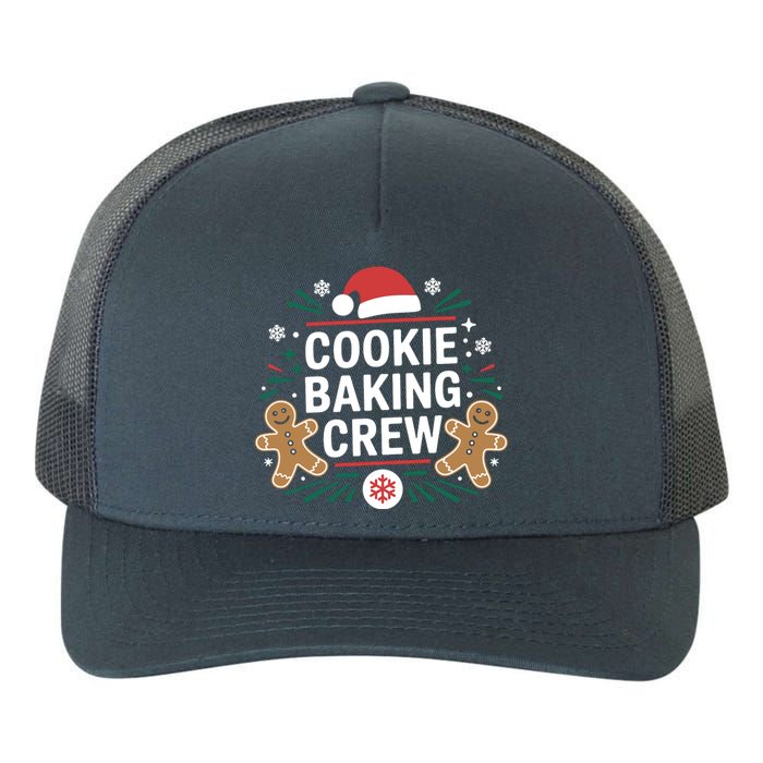 Cookie Baking Crew Funny Xmas Baking Lover Christmas Yupoong Adult 5-Panel Trucker Hat