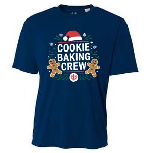 Cookie Baking Crew Funny Xmas Baking Lover Christmas Cooling Performance Crew T-Shirt