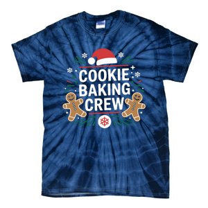 Cookie Baking Crew Funny Xmas Baking Lover Christmas Tie-Dye T-Shirt