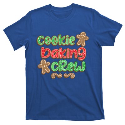 Cookie Baking Crew Christmas Holiday Bakers Gingerbread Gift T-Shirt